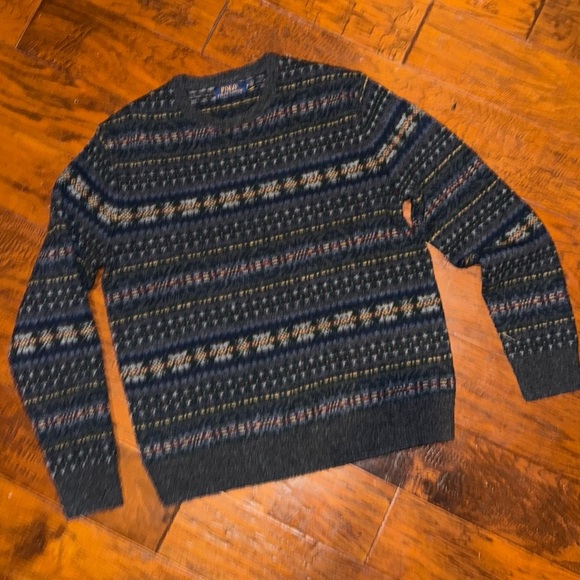 Ralph Lauren Polo Wool Fair Isle Sweater - Picture 4 of 7